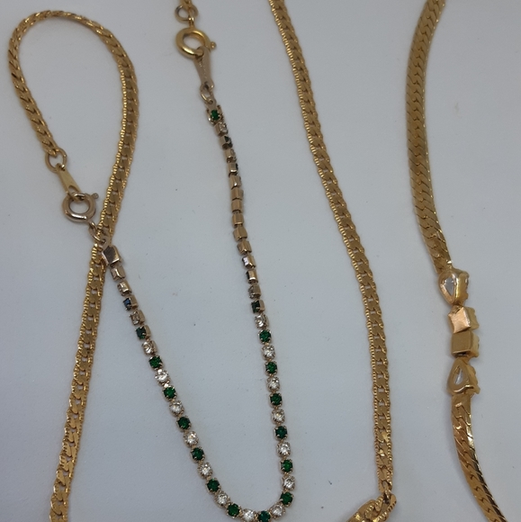 Gold Vermeil Necklace and Bracelet Set so beautiful. - Picture 9 of 9